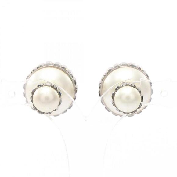 DIOR Gray Pearl Earrings - Picture 1 of 8